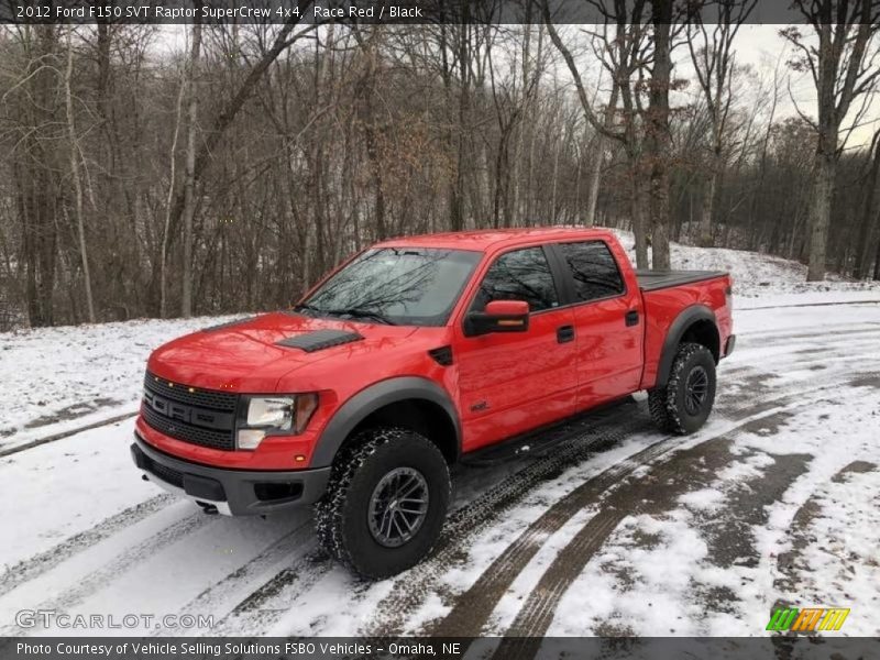  2012 F150 SVT Raptor SuperCrew 4x4 Race Red