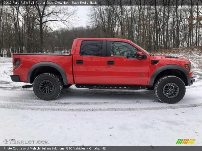  2012 F150 SVT Raptor SuperCrew 4x4 Race Red