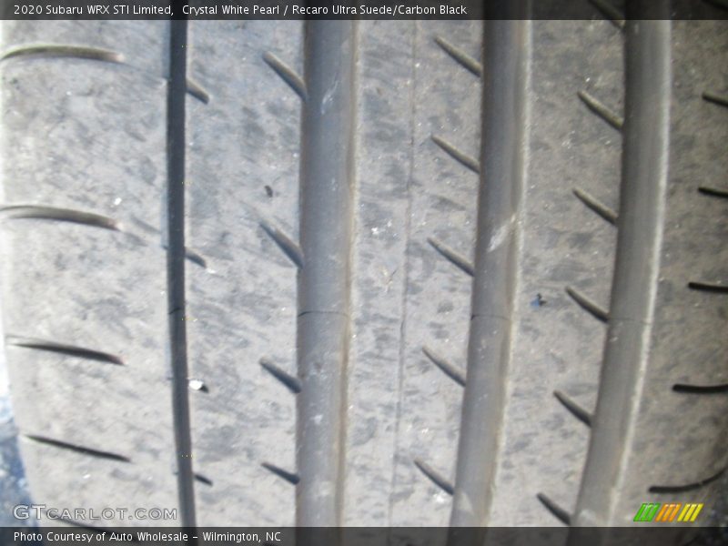 Crystal White Pearl / Recaro Ultra Suede/Carbon Black 2020 Subaru WRX STI Limited
