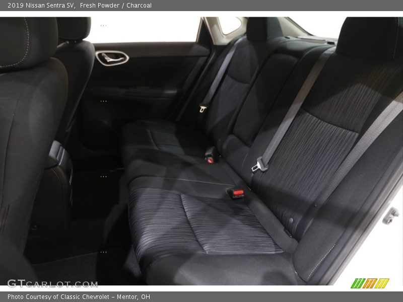 Fresh Powder / Charcoal 2019 Nissan Sentra SV
