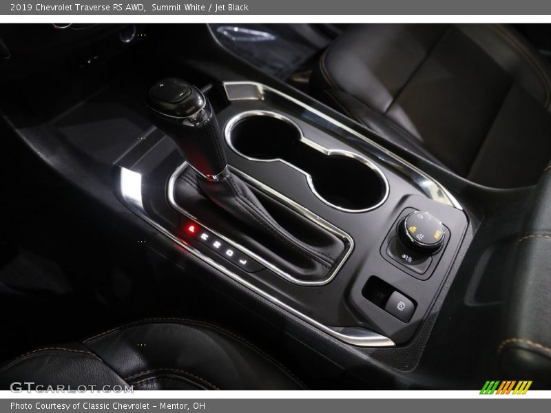 Summit White / Jet Black 2019 Chevrolet Traverse RS AWD