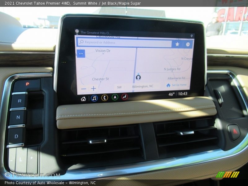 Summit White / Jet Black/Maple Sugar 2021 Chevrolet Tahoe Premier 4WD