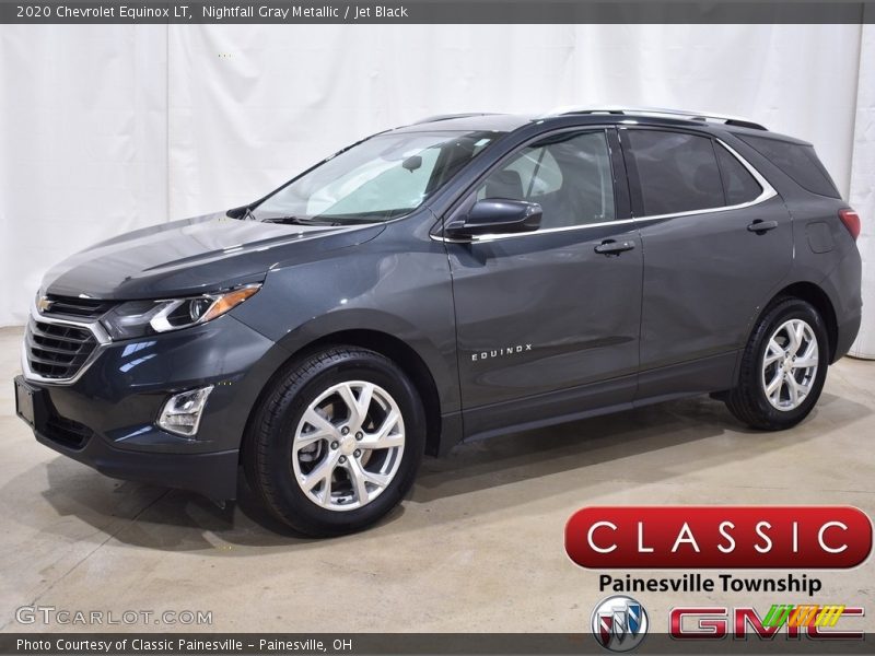 Nightfall Gray Metallic / Jet Black 2020 Chevrolet Equinox LT