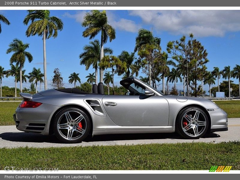  2008 911 Turbo Cabriolet Arctic Silver Metallic