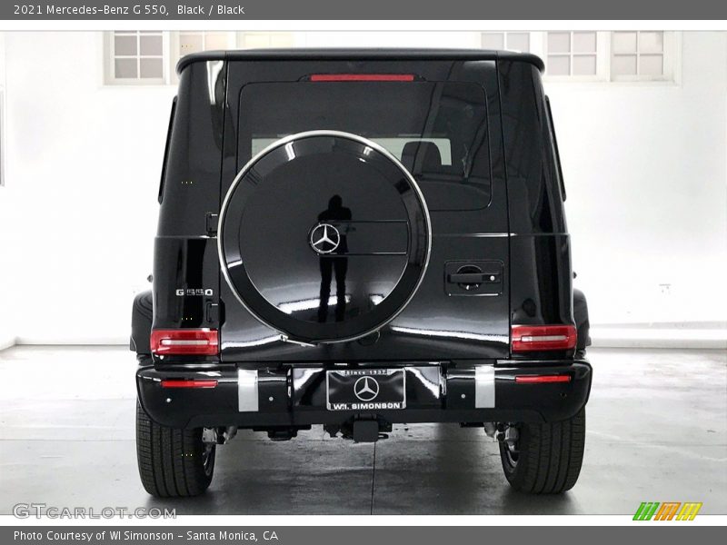 Black / Black 2021 Mercedes-Benz G 550