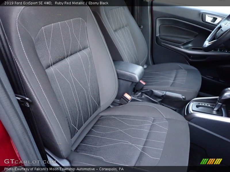 Ruby Red Metallic / Ebony Black 2019 Ford EcoSport SE 4WD