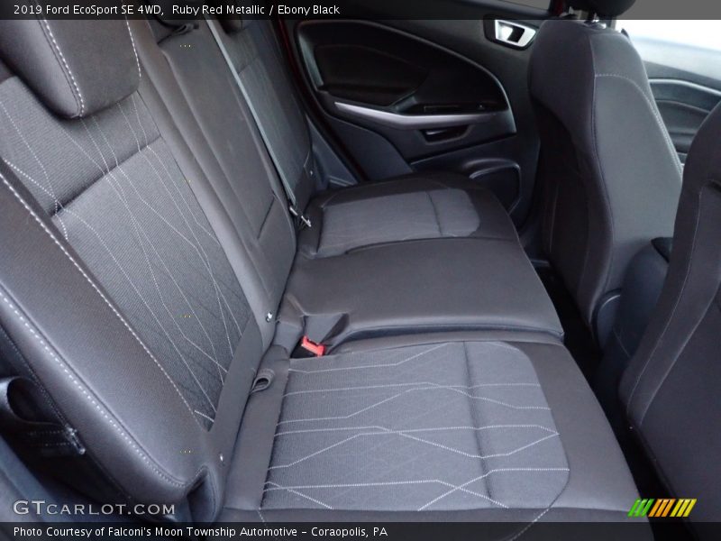 Ruby Red Metallic / Ebony Black 2019 Ford EcoSport SE 4WD