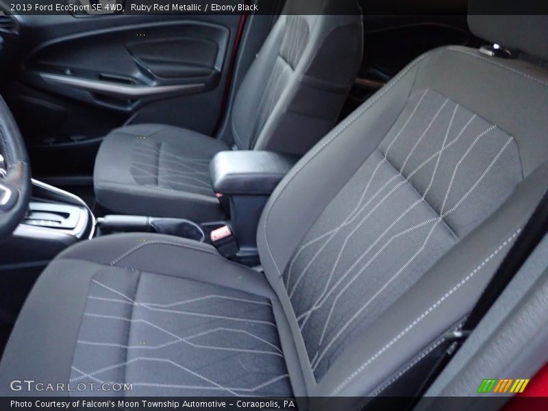 Ruby Red Metallic / Ebony Black 2019 Ford EcoSport SE 4WD