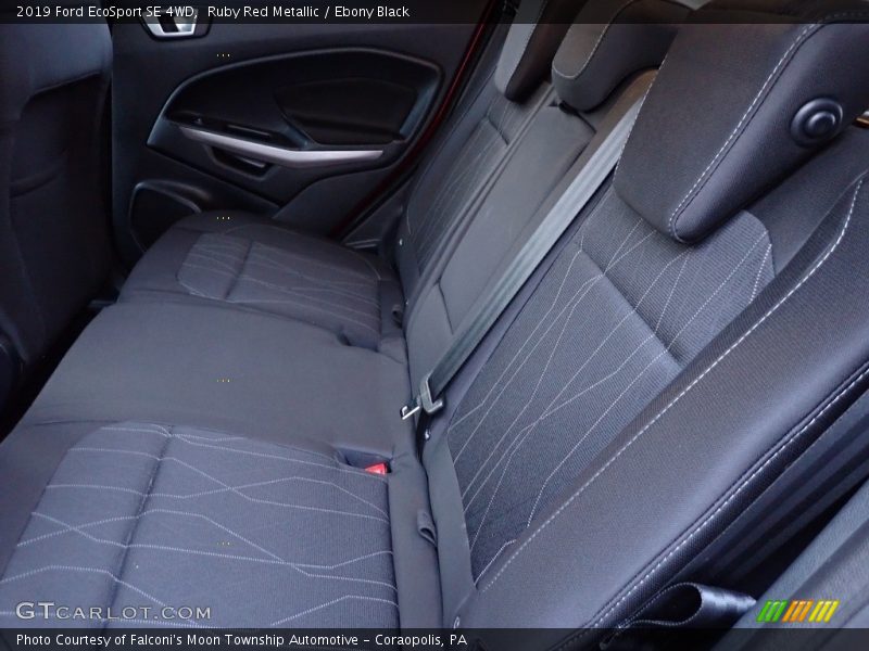 Ruby Red Metallic / Ebony Black 2019 Ford EcoSport SE 4WD