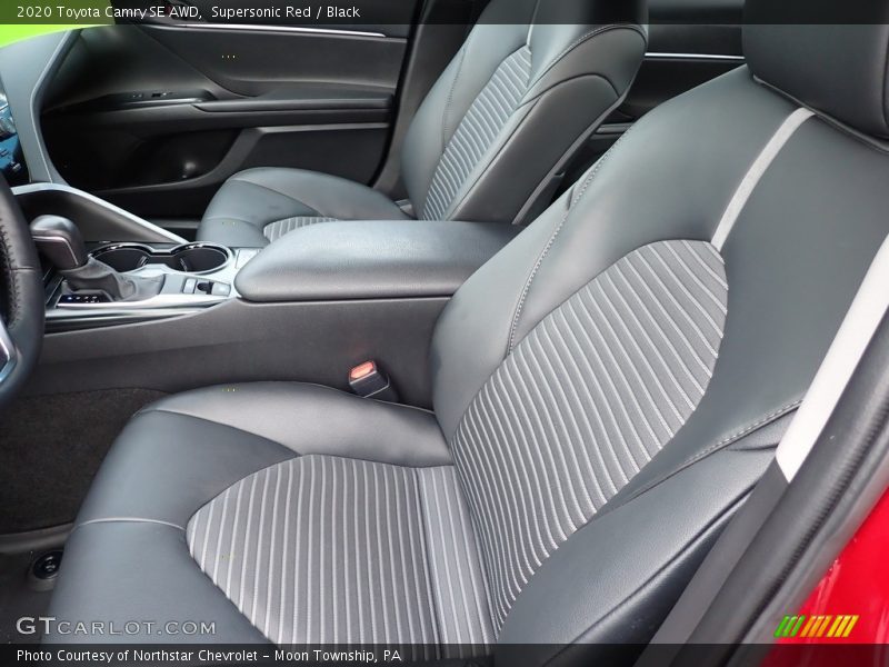 Front Seat of 2020 Camry SE AWD