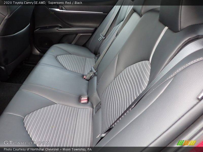 Rear Seat of 2020 Camry SE AWD