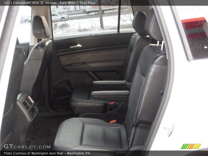 Rear Seat of 2021 Atlas SE 4Motion