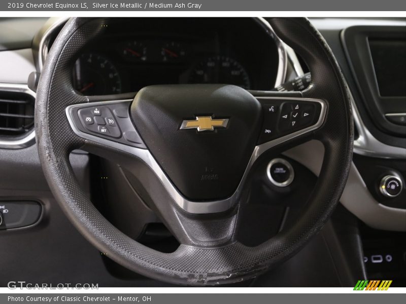 Silver Ice Metallic / Medium Ash Gray 2019 Chevrolet Equinox LS