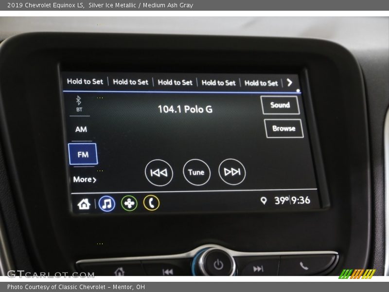 Silver Ice Metallic / Medium Ash Gray 2019 Chevrolet Equinox LS
