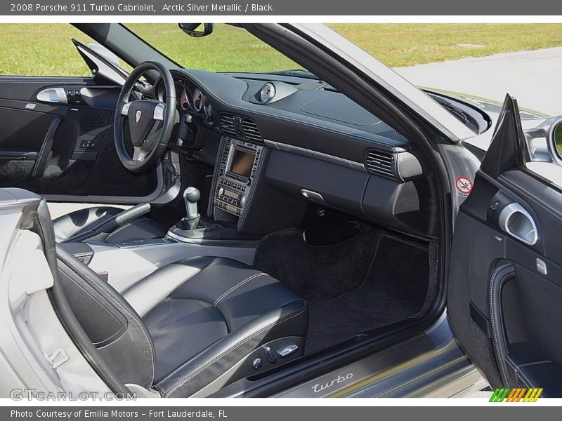 Dashboard of 2008 911 Turbo Cabriolet