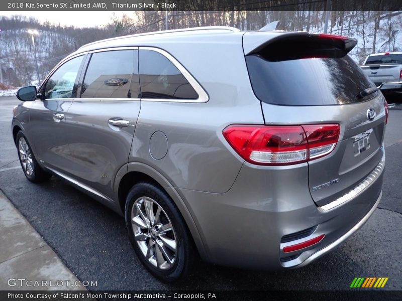 Titanium Silver / Black 2018 Kia Sorento SX Limited AWD