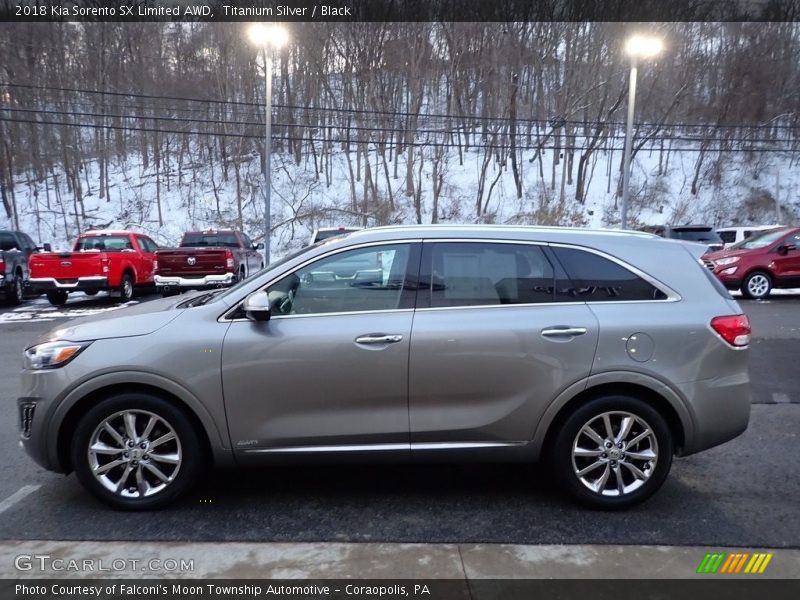  2018 Sorento SX Limited AWD Titanium Silver