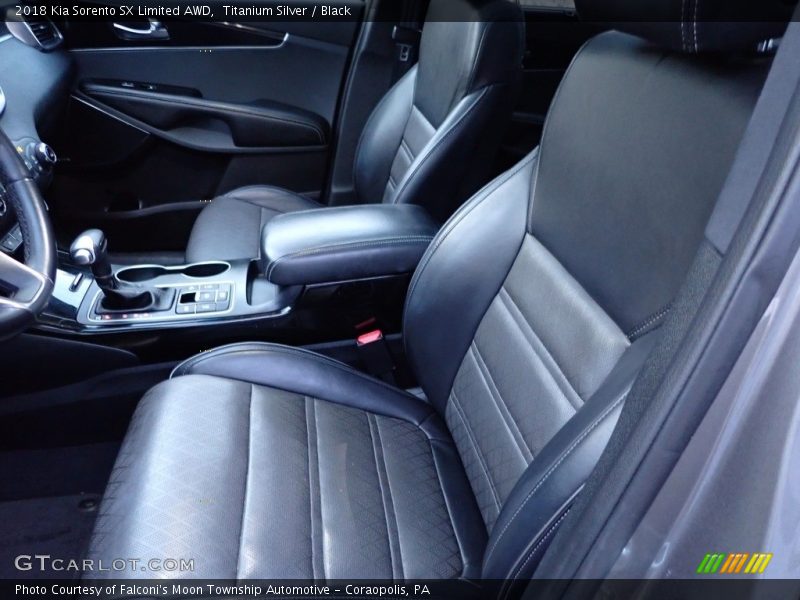 Front Seat of 2018 Sorento SX Limited AWD
