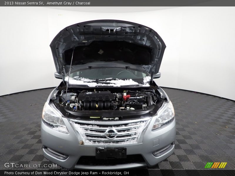 Amethyst Gray / Charcoal 2013 Nissan Sentra SV
