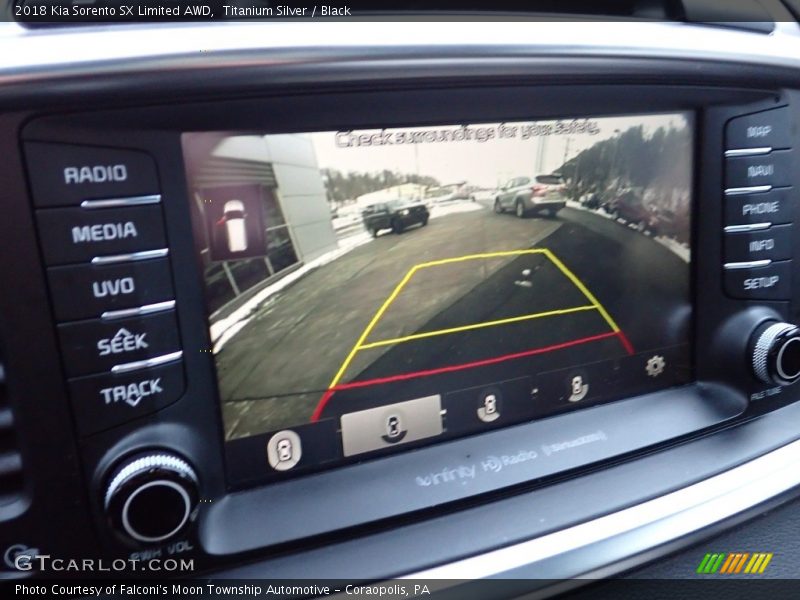 Titanium Silver / Black 2018 Kia Sorento SX Limited AWD