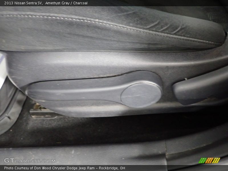 Amethyst Gray / Charcoal 2013 Nissan Sentra SV