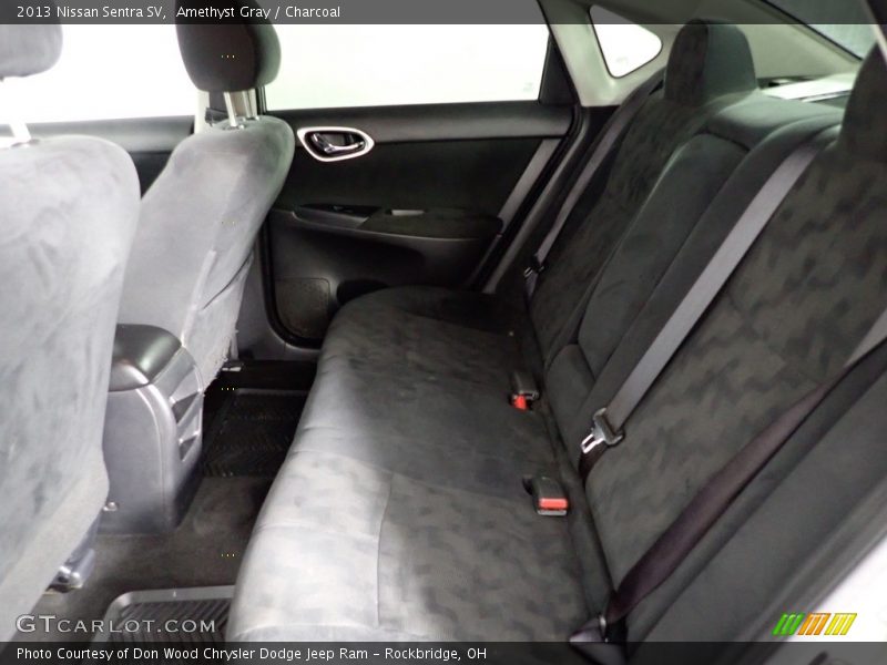 Amethyst Gray / Charcoal 2013 Nissan Sentra SV