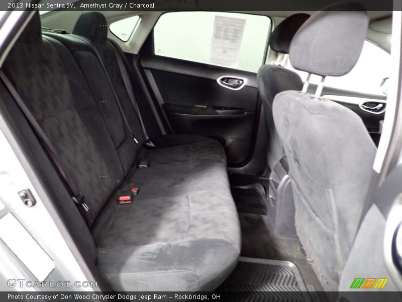 Amethyst Gray / Charcoal 2013 Nissan Sentra SV
