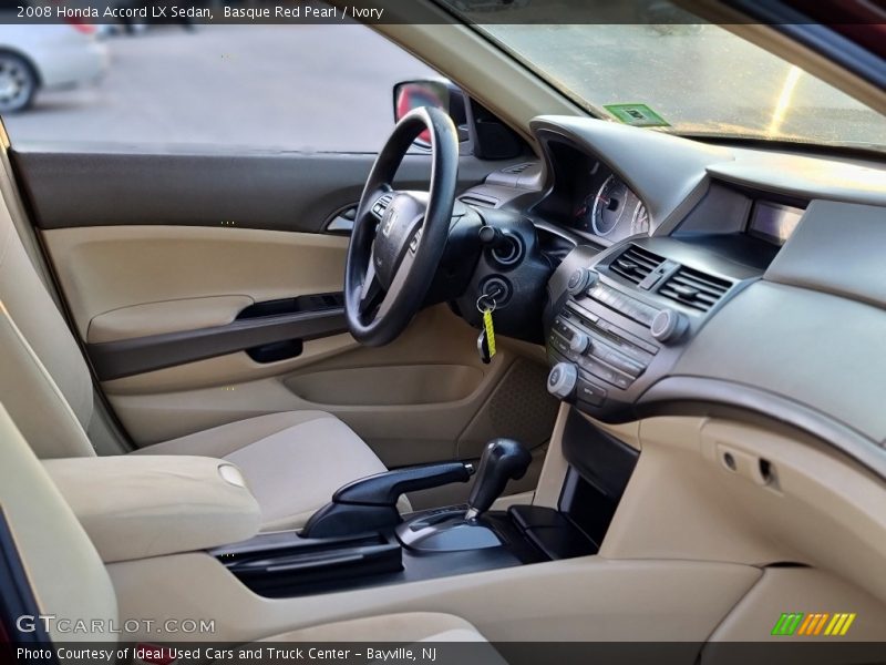 Basque Red Pearl / Ivory 2008 Honda Accord LX Sedan