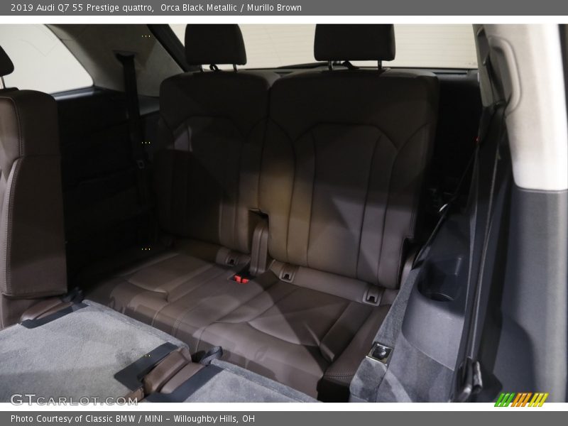 Rear Seat of 2019 Q7 55 Prestige quattro