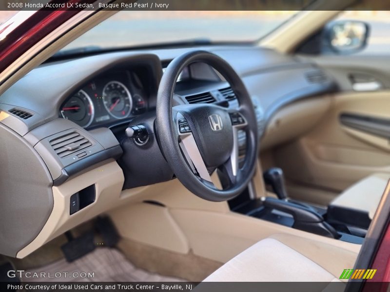 Basque Red Pearl / Ivory 2008 Honda Accord LX Sedan