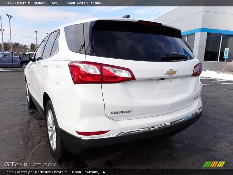 Summit White / Jet Black 2019 Chevrolet Equinox LT AWD