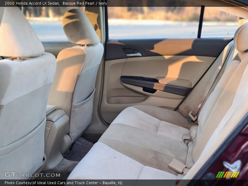 Basque Red Pearl / Ivory 2008 Honda Accord LX Sedan