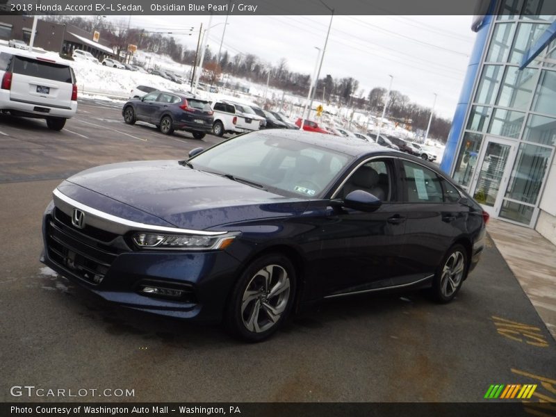Front 3/4 View of 2018 Accord EX-L Sedan