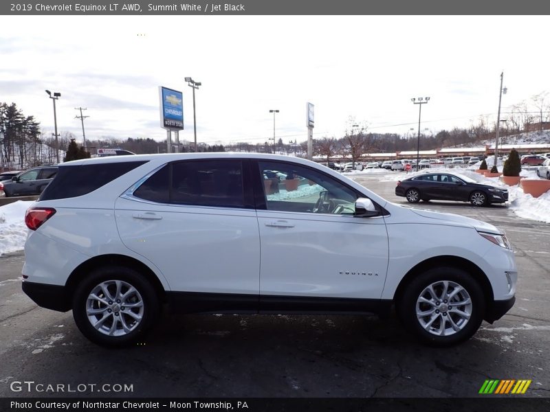 Summit White / Jet Black 2019 Chevrolet Equinox LT AWD