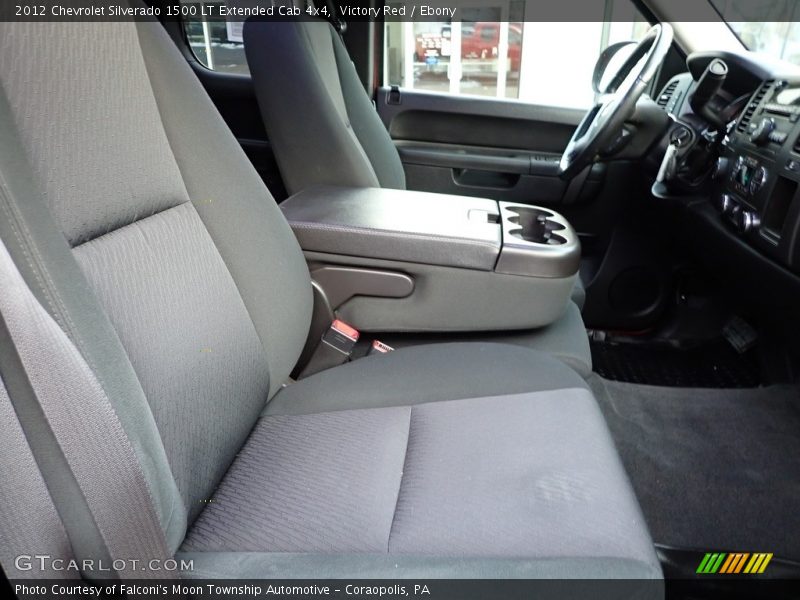 Victory Red / Ebony 2012 Chevrolet Silverado 1500 LT Extended Cab 4x4
