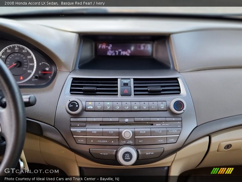 Basque Red Pearl / Ivory 2008 Honda Accord LX Sedan
