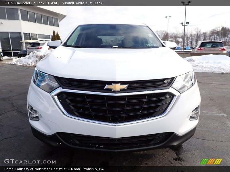 Summit White / Jet Black 2019 Chevrolet Equinox LT AWD
