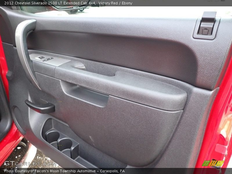 Victory Red / Ebony 2012 Chevrolet Silverado 1500 LT Extended Cab 4x4
