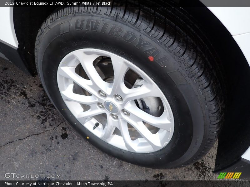 Summit White / Jet Black 2019 Chevrolet Equinox LT AWD