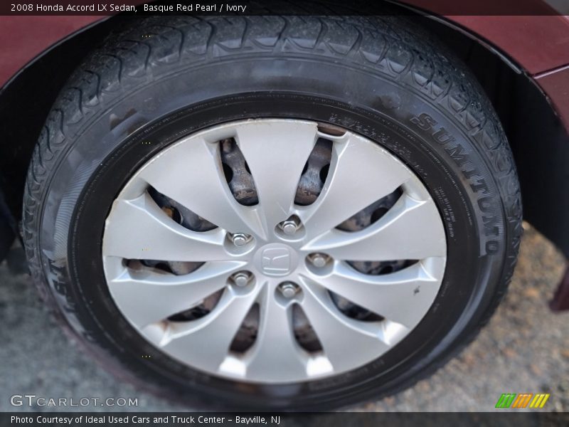 Basque Red Pearl / Ivory 2008 Honda Accord LX Sedan