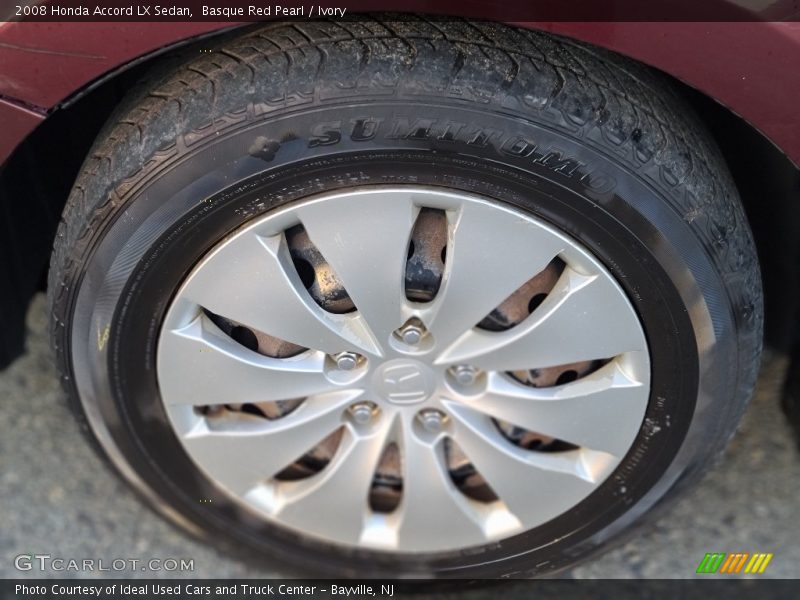 Basque Red Pearl / Ivory 2008 Honda Accord LX Sedan