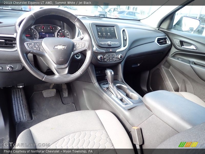 Summit White / Jet Black 2019 Chevrolet Equinox LT AWD
