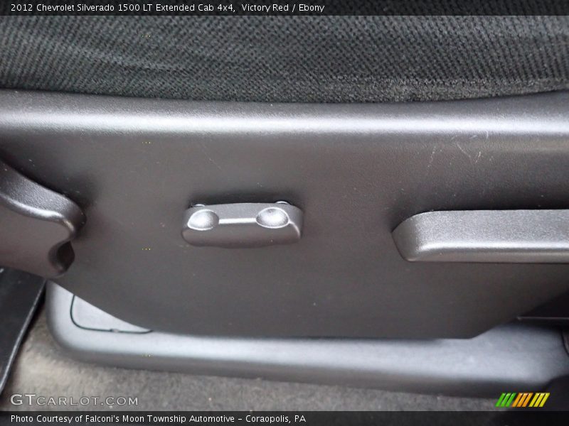 Victory Red / Ebony 2012 Chevrolet Silverado 1500 LT Extended Cab 4x4