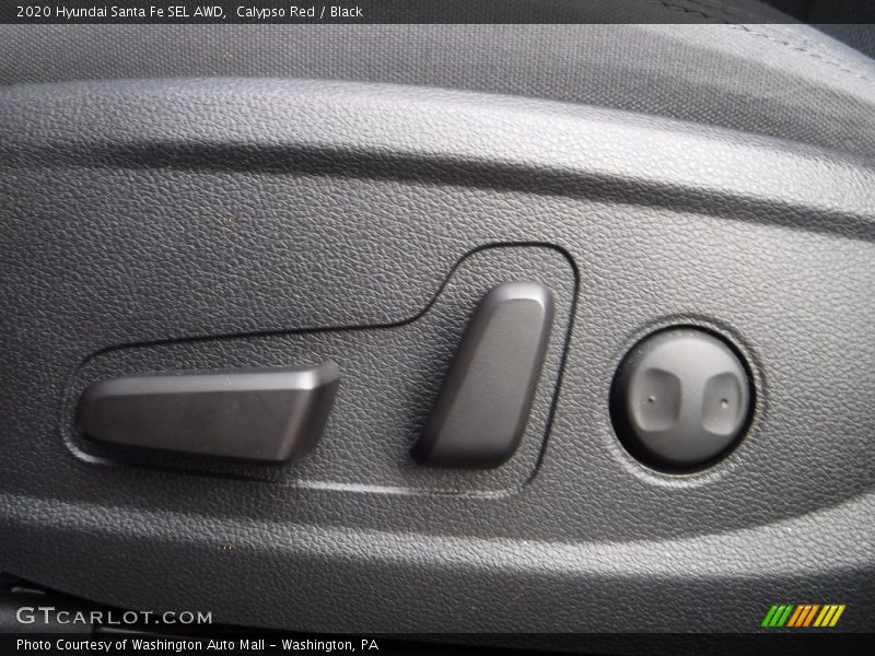Calypso Red / Black 2020 Hyundai Santa Fe SEL AWD