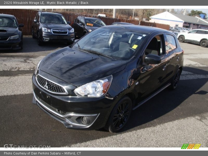 Mystic Black Metallic / Black 2020 Mitsubishi Mirage LE