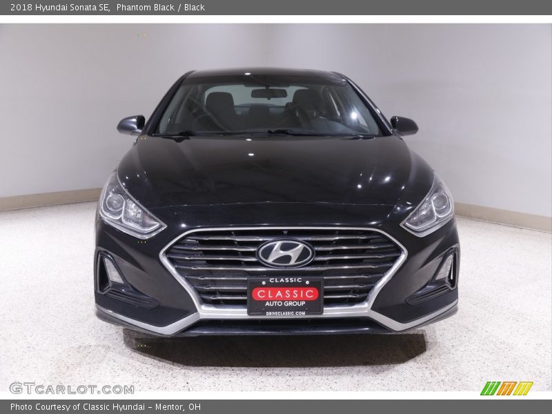 Phantom Black / Black 2018 Hyundai Sonata SE