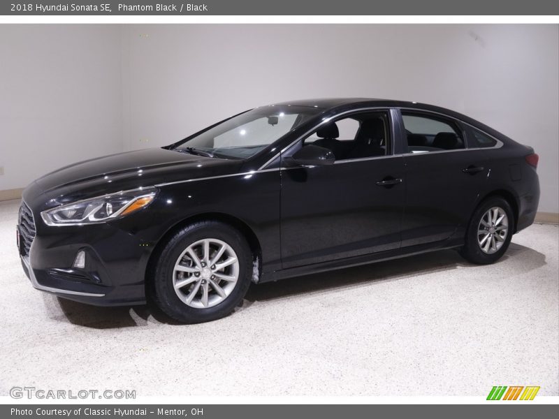 Phantom Black / Black 2018 Hyundai Sonata SE