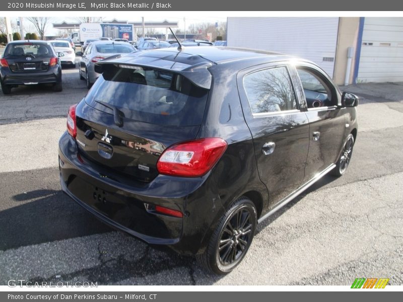 Mystic Black Metallic / Black 2020 Mitsubishi Mirage LE