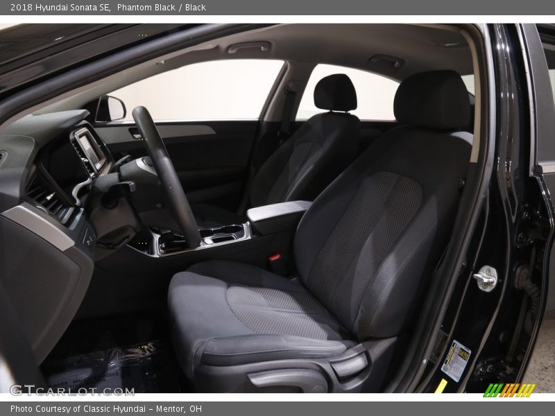 Phantom Black / Black 2018 Hyundai Sonata SE