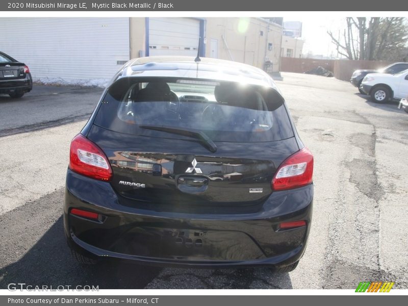 Mystic Black Metallic / Black 2020 Mitsubishi Mirage LE
